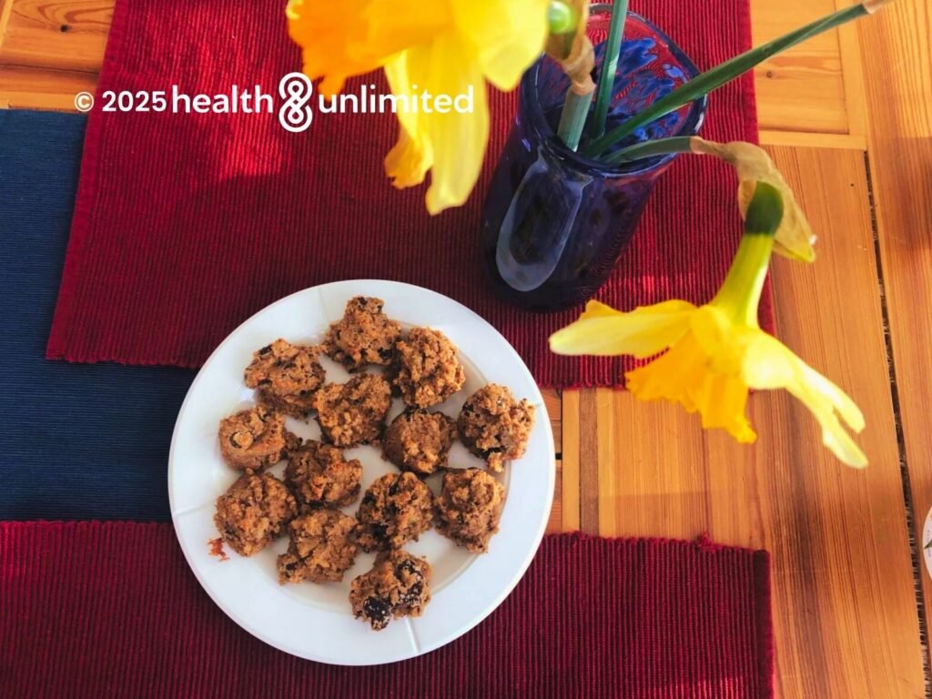 Health Unlimited Recipes - Banana Chocolate Bites