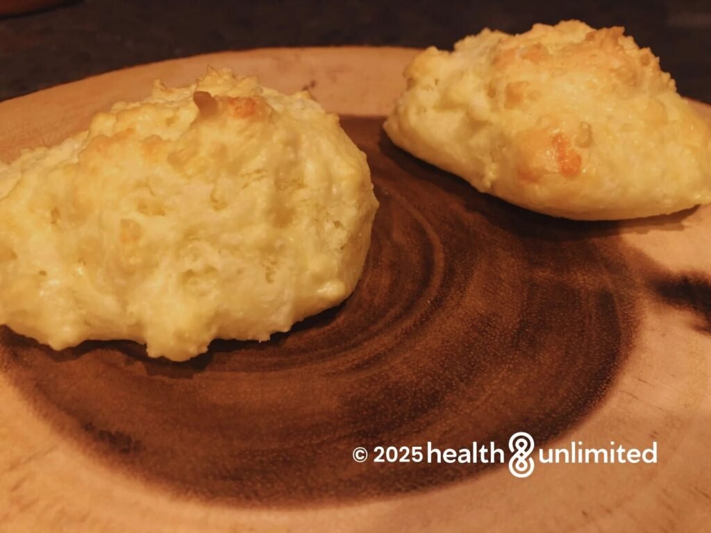 Health Unlimited Recipes - Cheese Biscuits