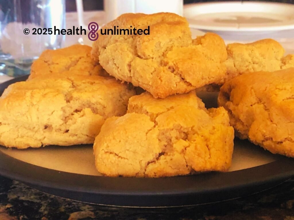 Health Unlimited Recipes - Vanilla Scones