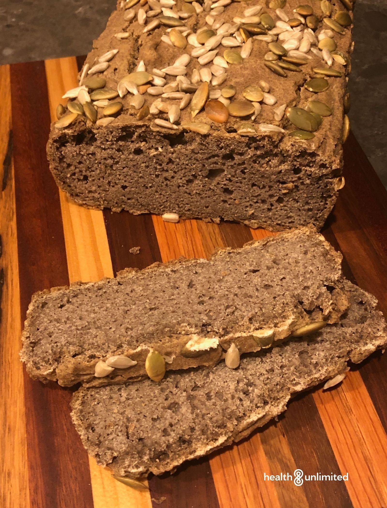 Health Unlimited Recipes - Buckwheat Bread