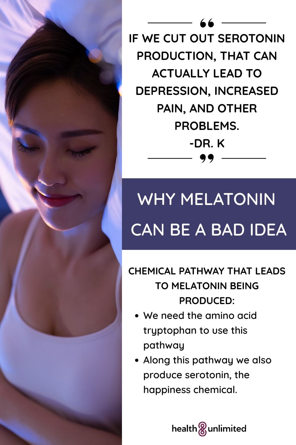Why Melatonin Can Be A Bad Idea
