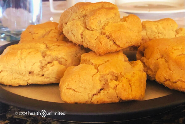 Homemade Organic Vanilla Scones