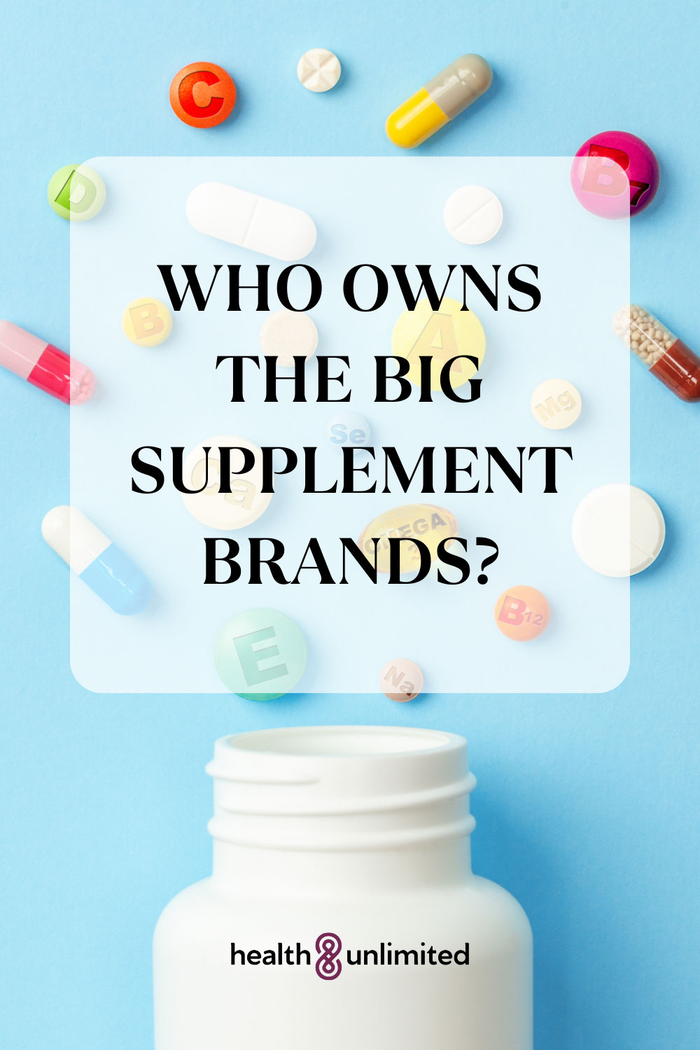 Who Owns the Big Supplement Brands? | Health Unlimited