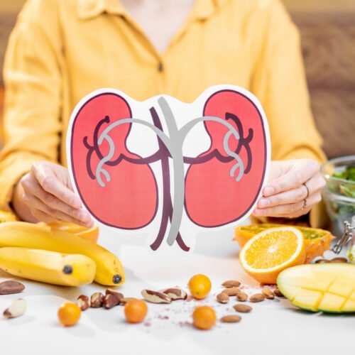 Kidneys, fruits, vegetables