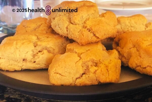 Health Unlimited Recipes - Vanilla Scones
