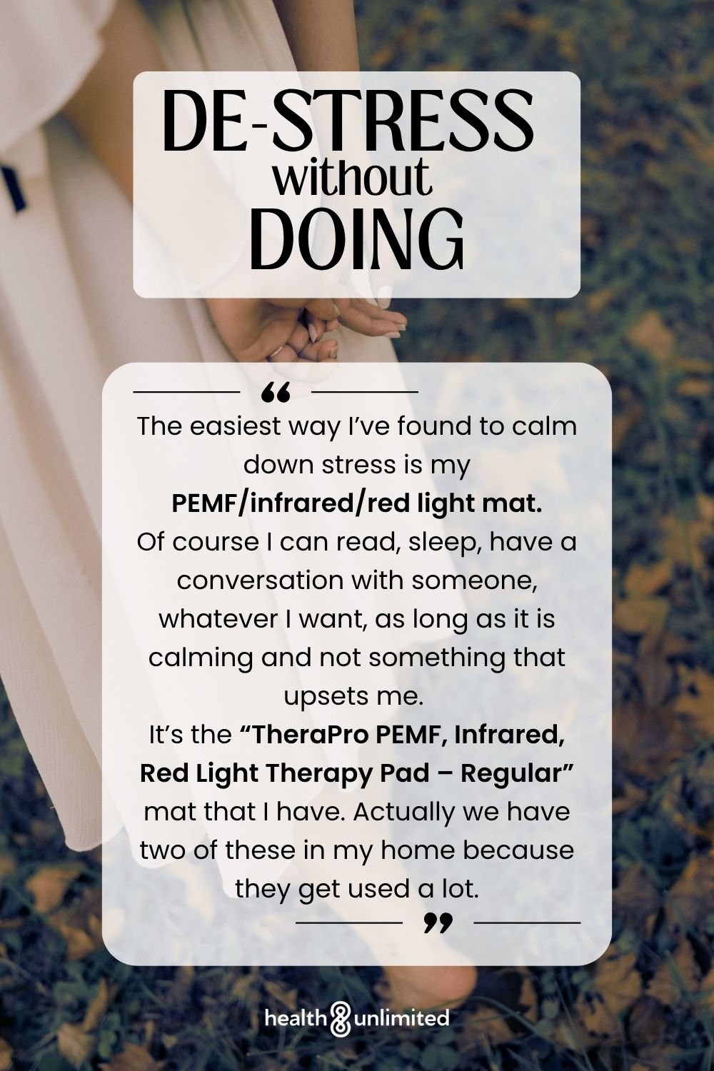 De-stress without dong pin 2