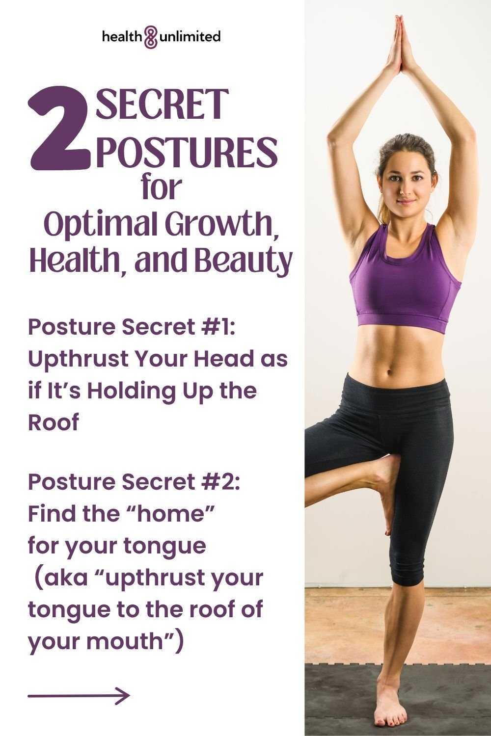 Postures for Optimal Growth, Health, and Beauty How theTongue Supports Our Facial and Spinal Development Pin