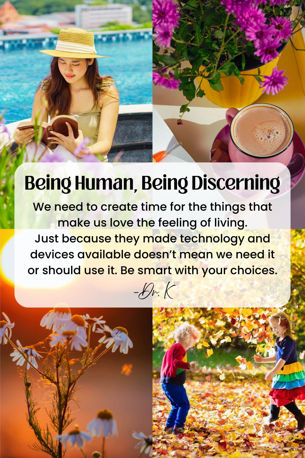Being Human, Being Discerning Pin